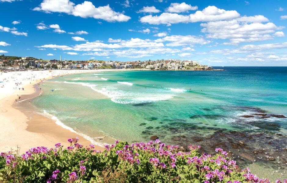 view of bondi beach in sydney