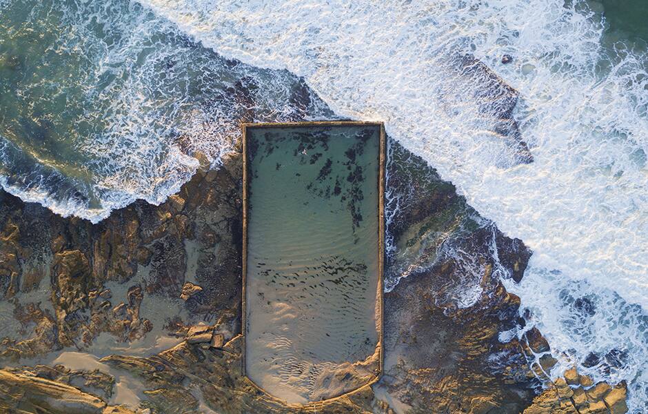 a secret pool in the sea in sydney 