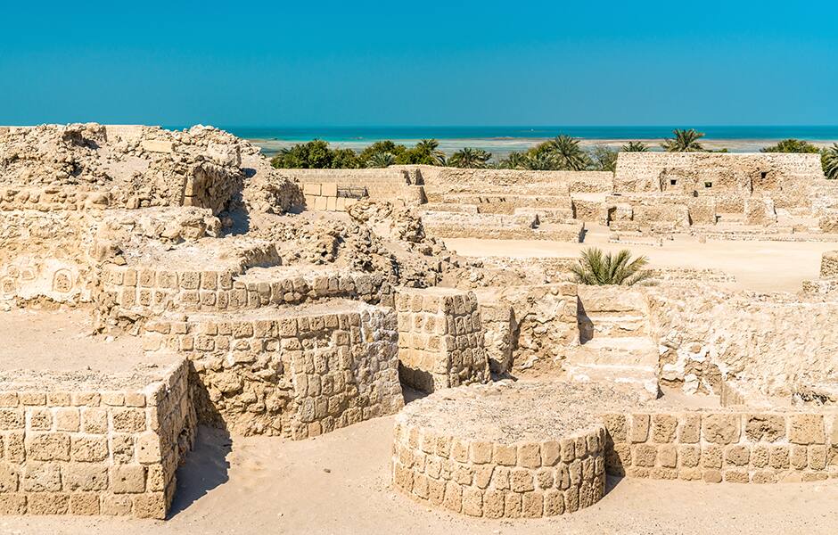 Fortezza del Bahrain o Qal'at al-Bahrayn, un Sito Patrimonio dell'UNESCO