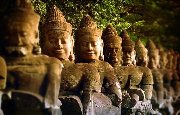 statues few good men cambodia