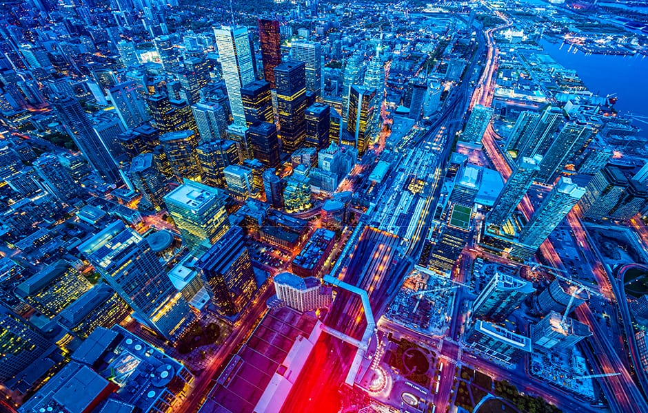 view of downtown toronto canada