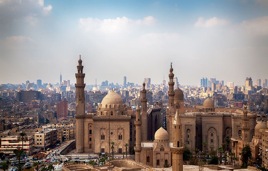 Panoramic view of Cairo