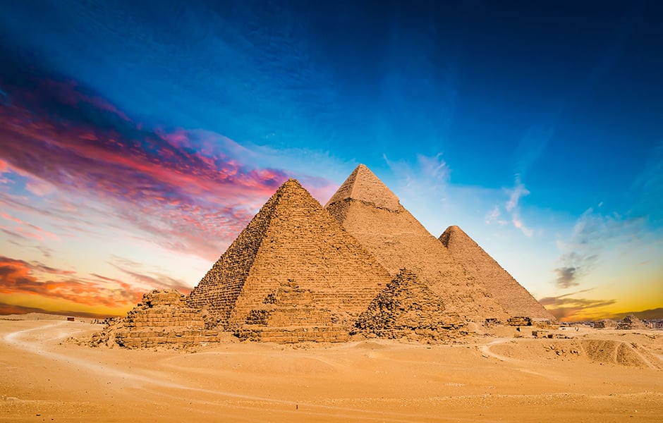 great pyramids of giza egypt