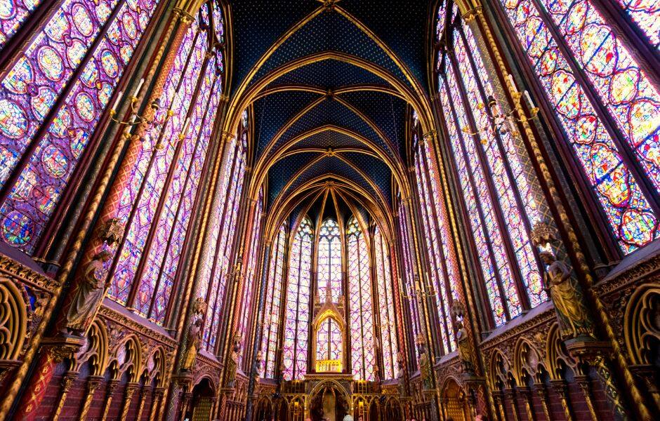 sainte chapelle in paris france