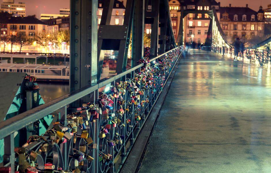 eiserner steg bridge frankfurt