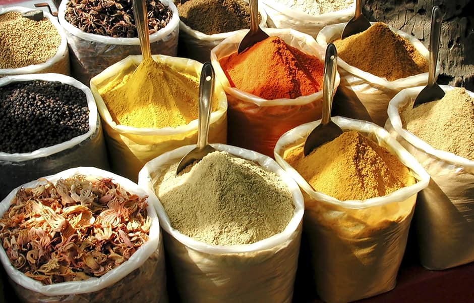 range of spices in bags chennai india