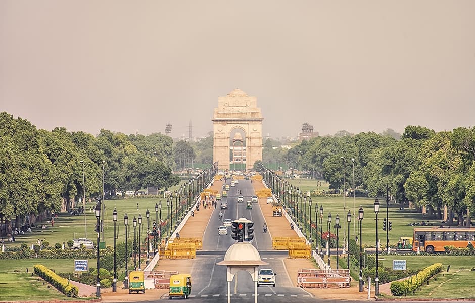 golden gate of india delhi india