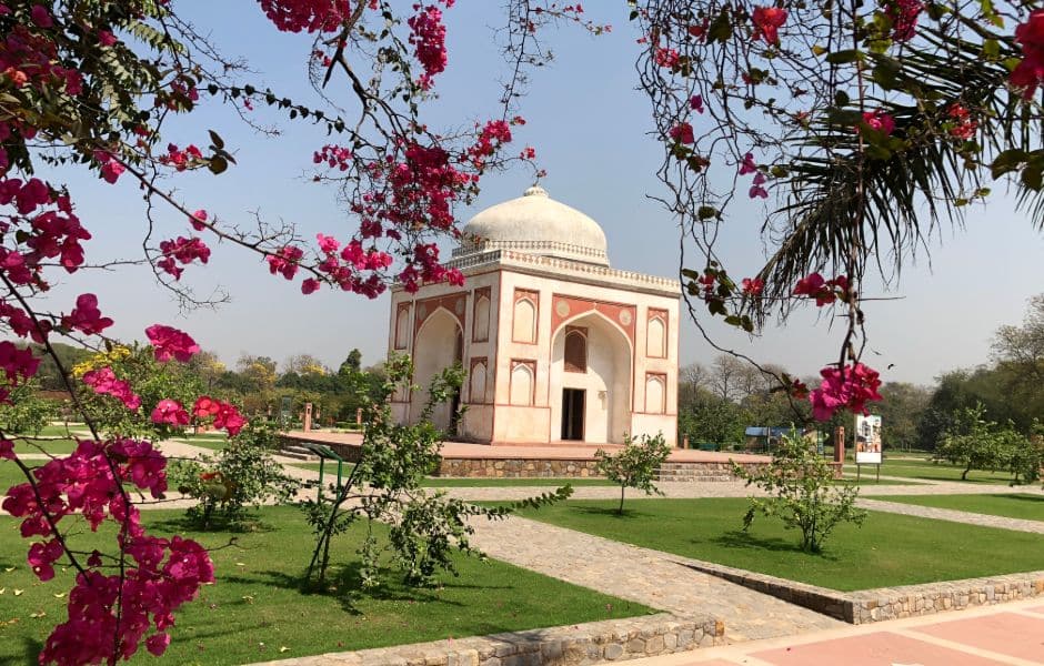 view of sunder nursery in delhi