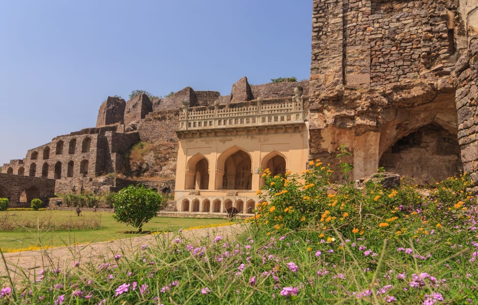 golconda fort hyderabad