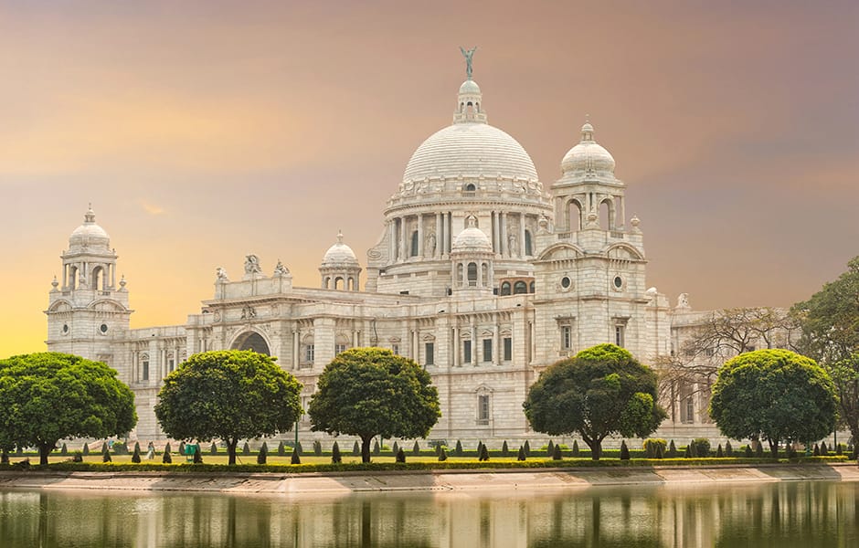 victoria landmark calcutta india