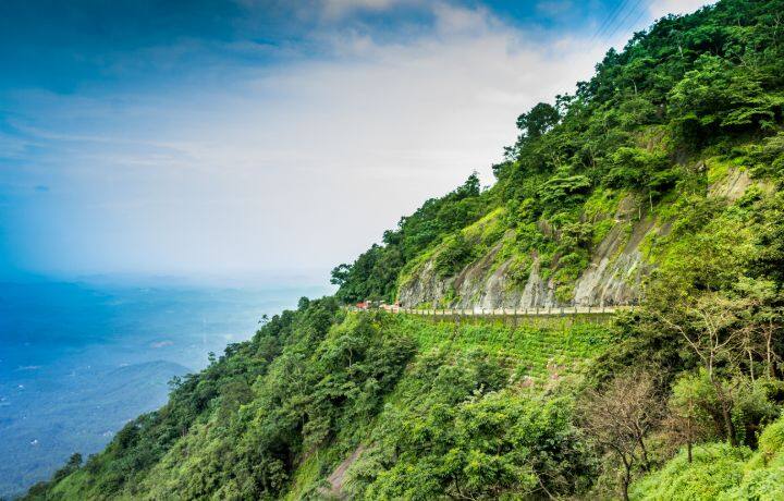 mountain and sea in kozhikode