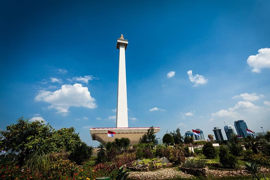 national monument in Jakarta