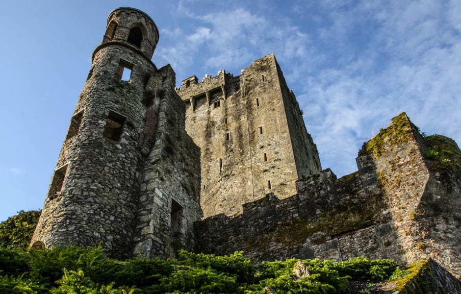 blarney castle tower in ireland