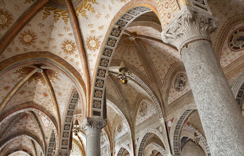 milan italy indoor church santa maria delle grazie 