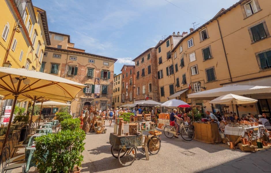 local market in rome