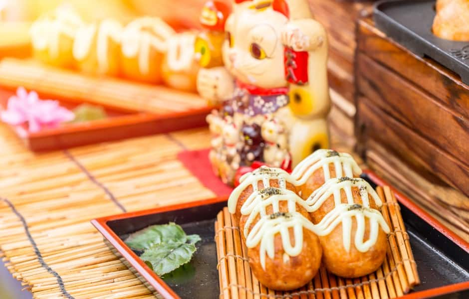 Takoyaki Osaka street food