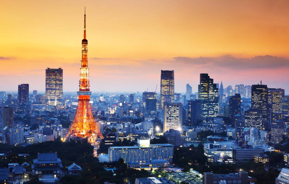 tokyo tower in japan