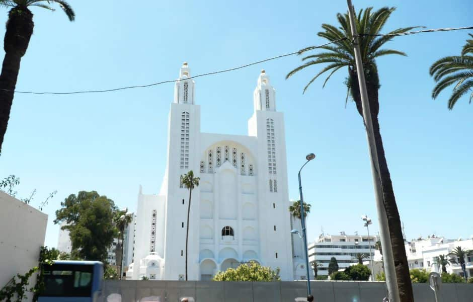 view of the casablanca cathedral