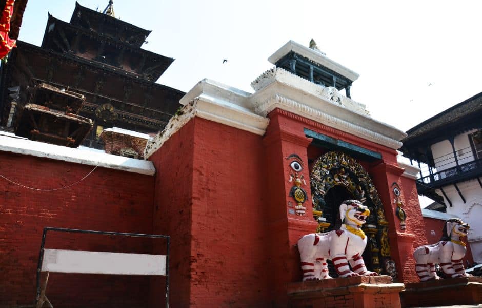 hunama dhoka royal palaces in kathmandu nepal