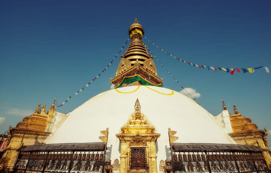 swayambhunath temple in kathmandu