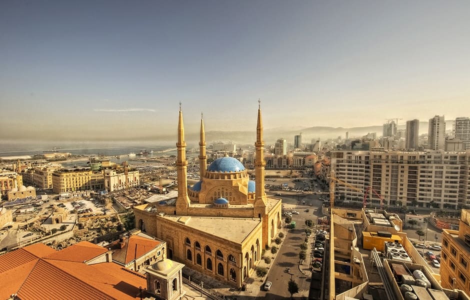 close up of statue in beirut