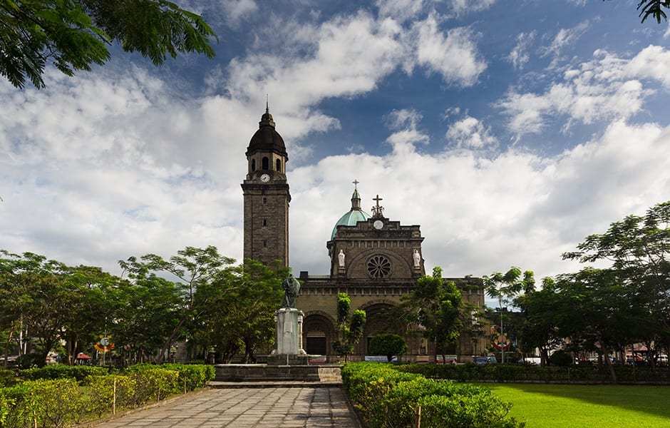 cathedral in manilla