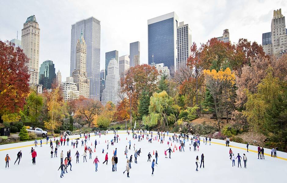 ice skating rink in new york