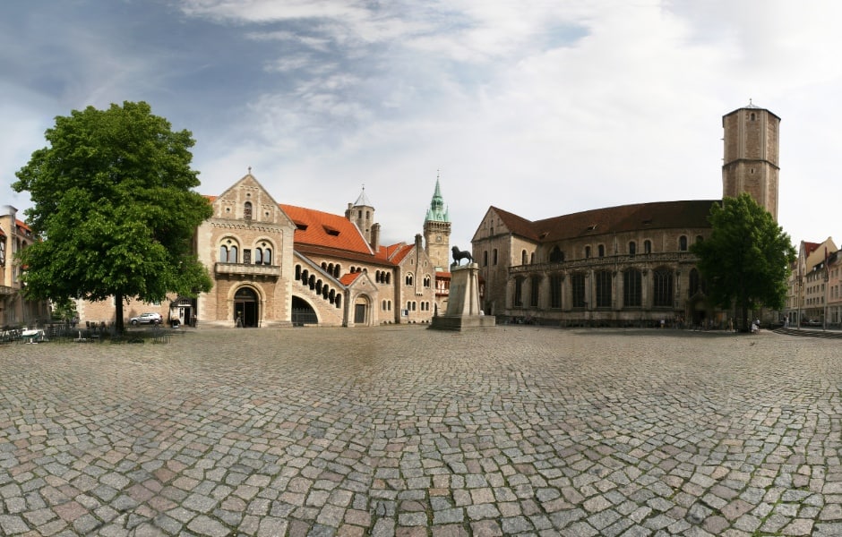 Kopfsteinpflaster Burgplatz 