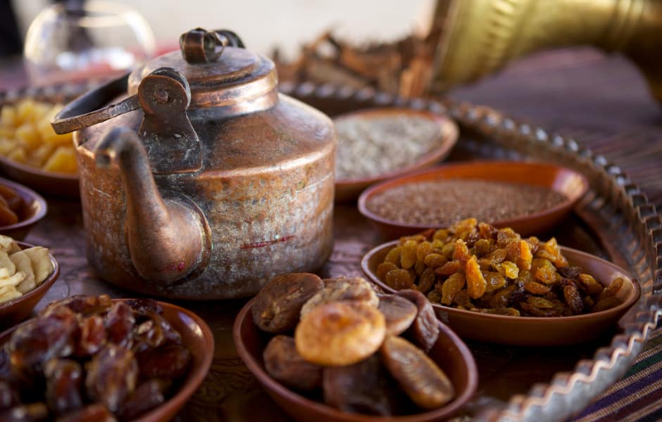 market food in medina