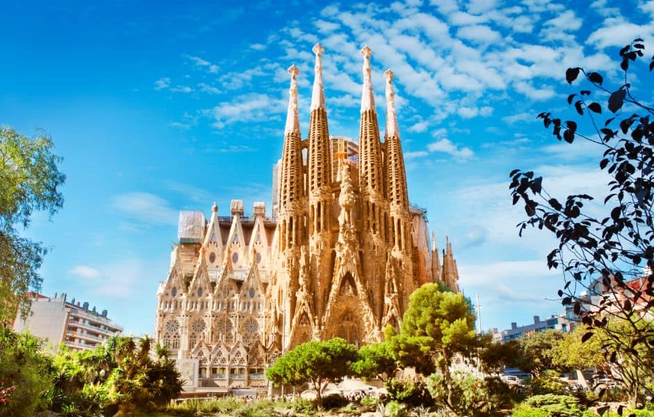 sagrada familia cathedral barcelona spain