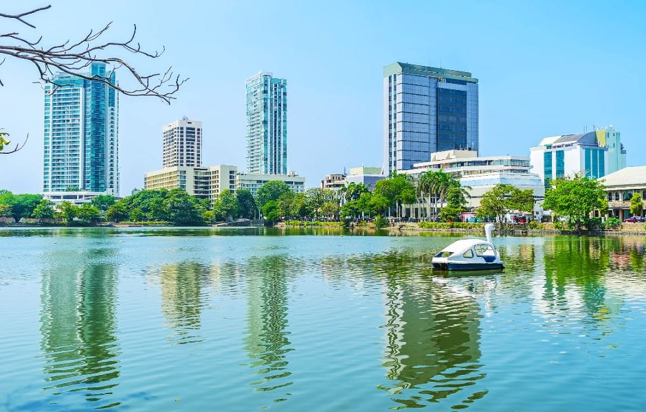 city centre mall complex view in colombo sri lanka