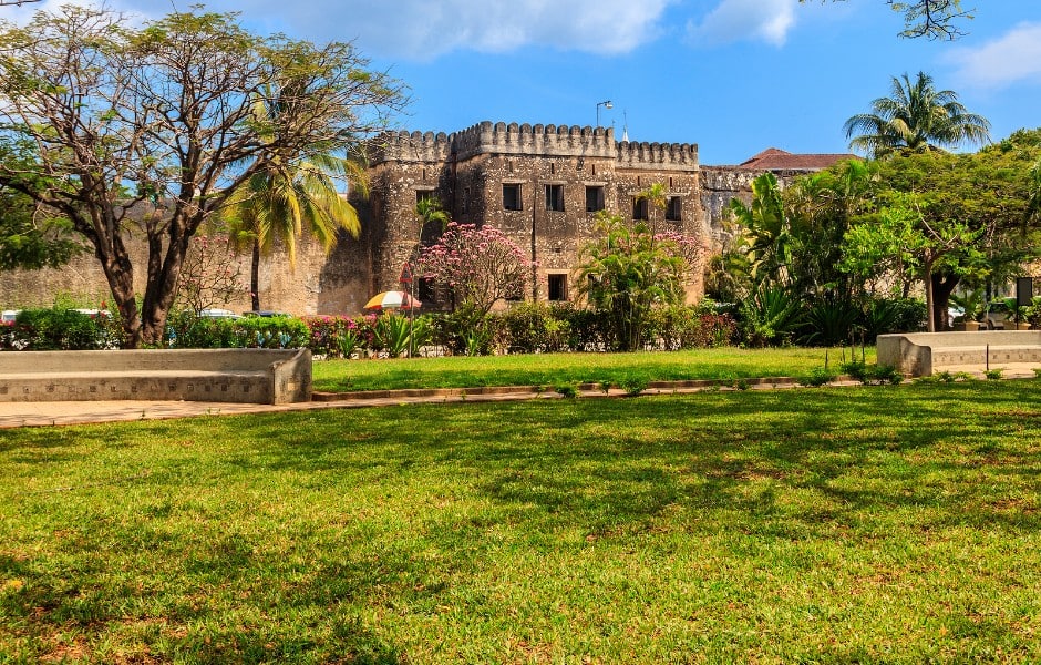 old fort stone town zanzibar