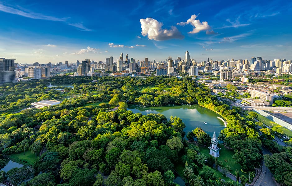 lumpini park bangkok thailand