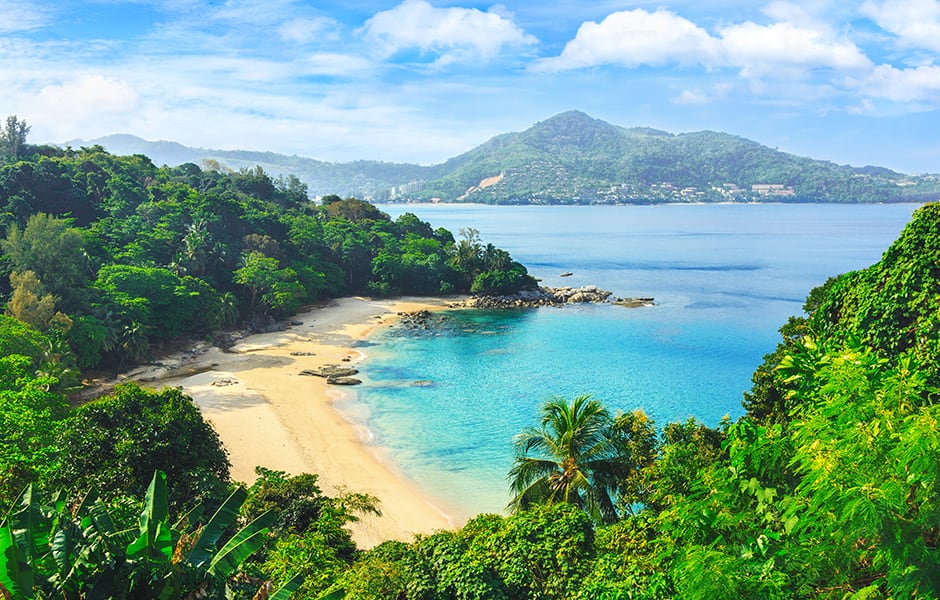 picturesque view of andamn sea phuket island thailand