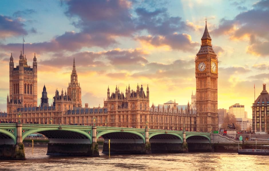 big ben and the houses of parliament in london