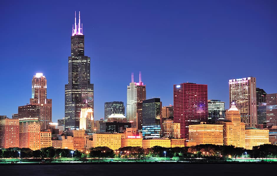 buckingham fountain in chicago