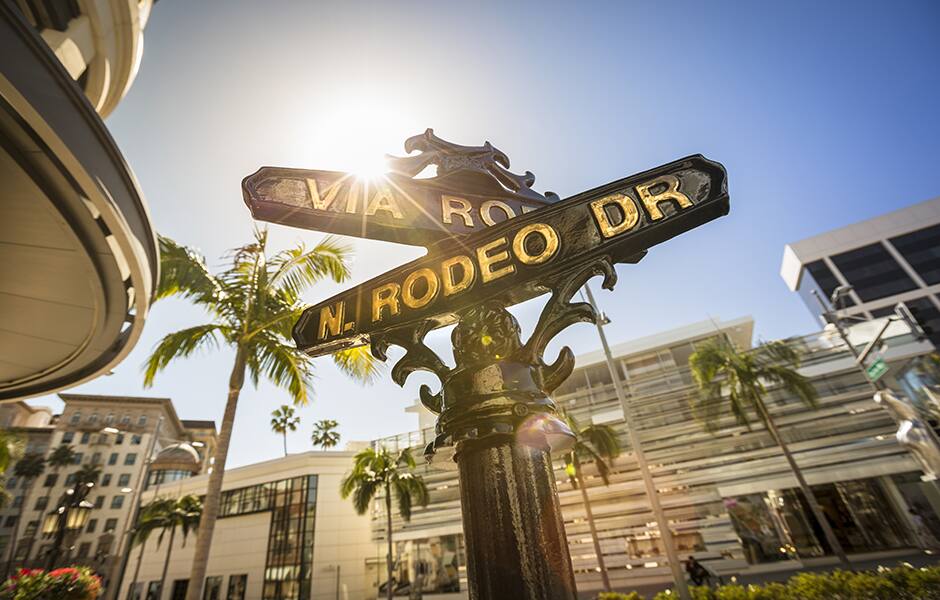 Rodeo Drive street sign