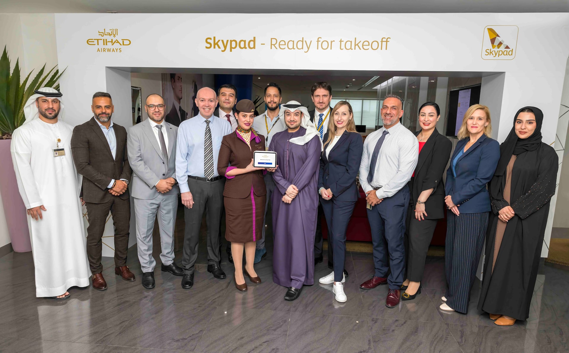 Etihad Airways embraces digital innovation with new Skypad technology