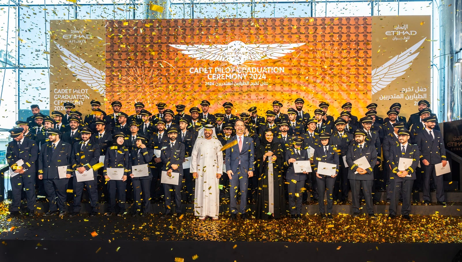 Etihad Airways gives flight to ambition as Cadet Pilot programme takes off