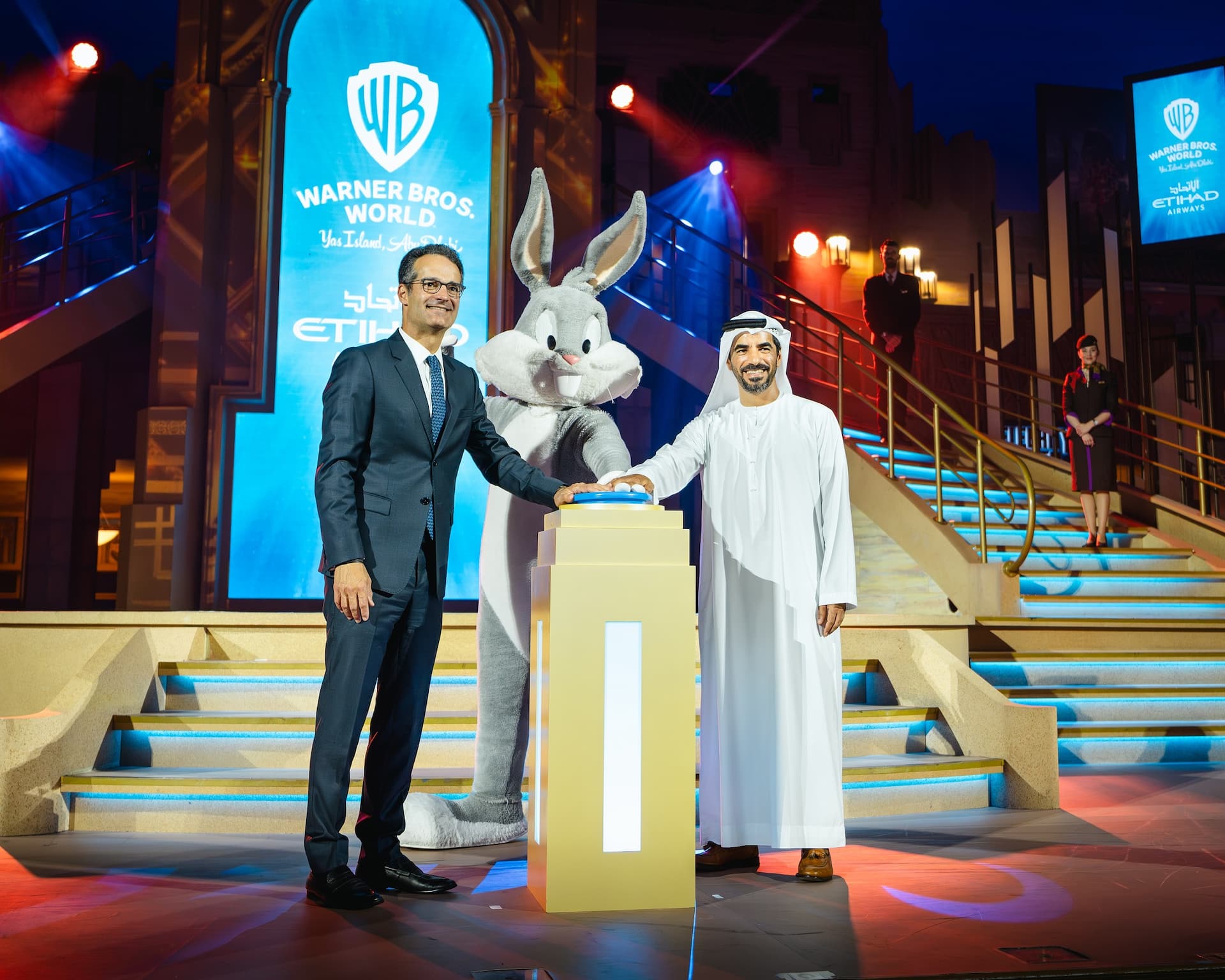 Warner Bros World™ Yas Island Abu Dhabi soars to new heights with Etihad Airways partnership